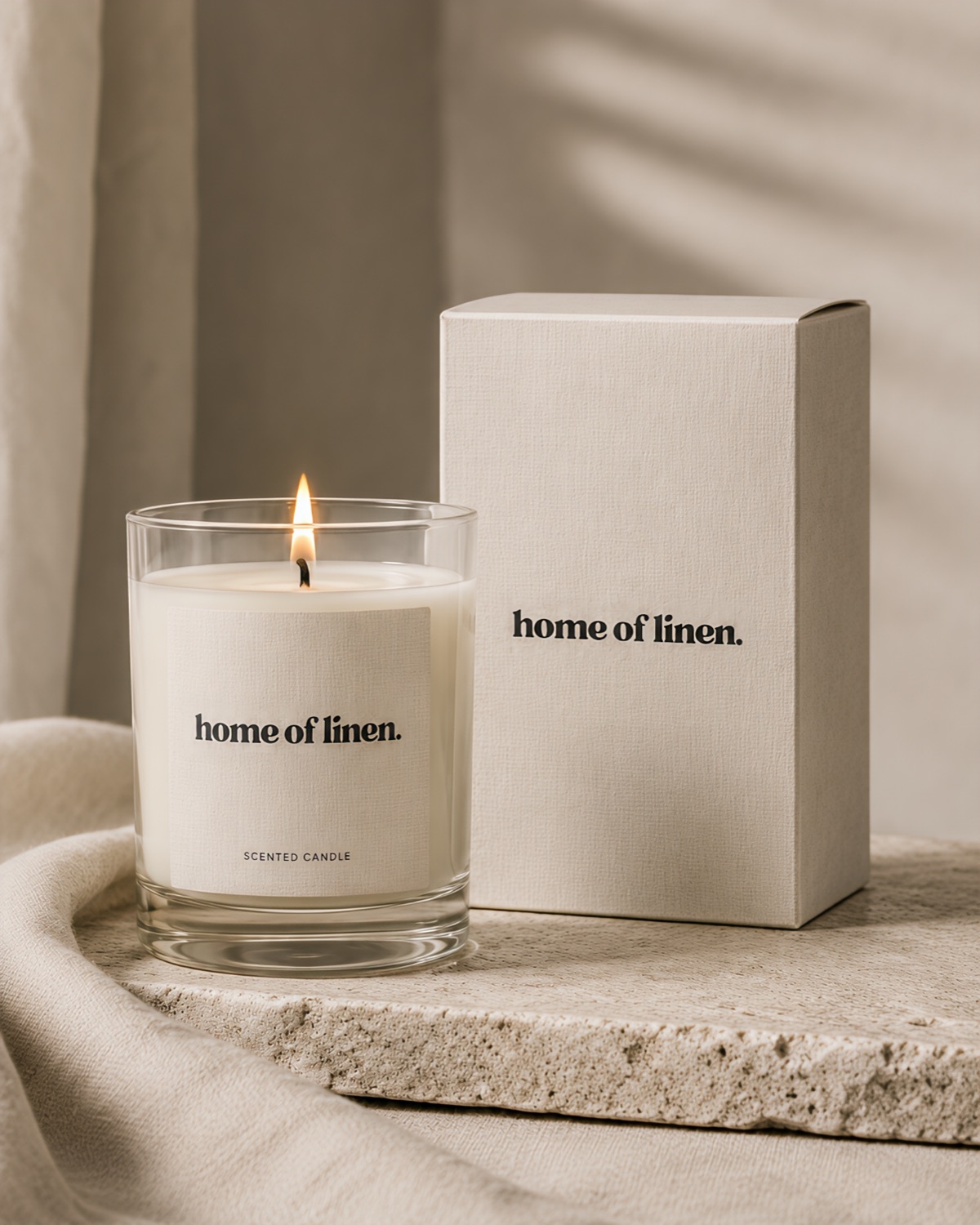 Scented Candle by Home of Linen