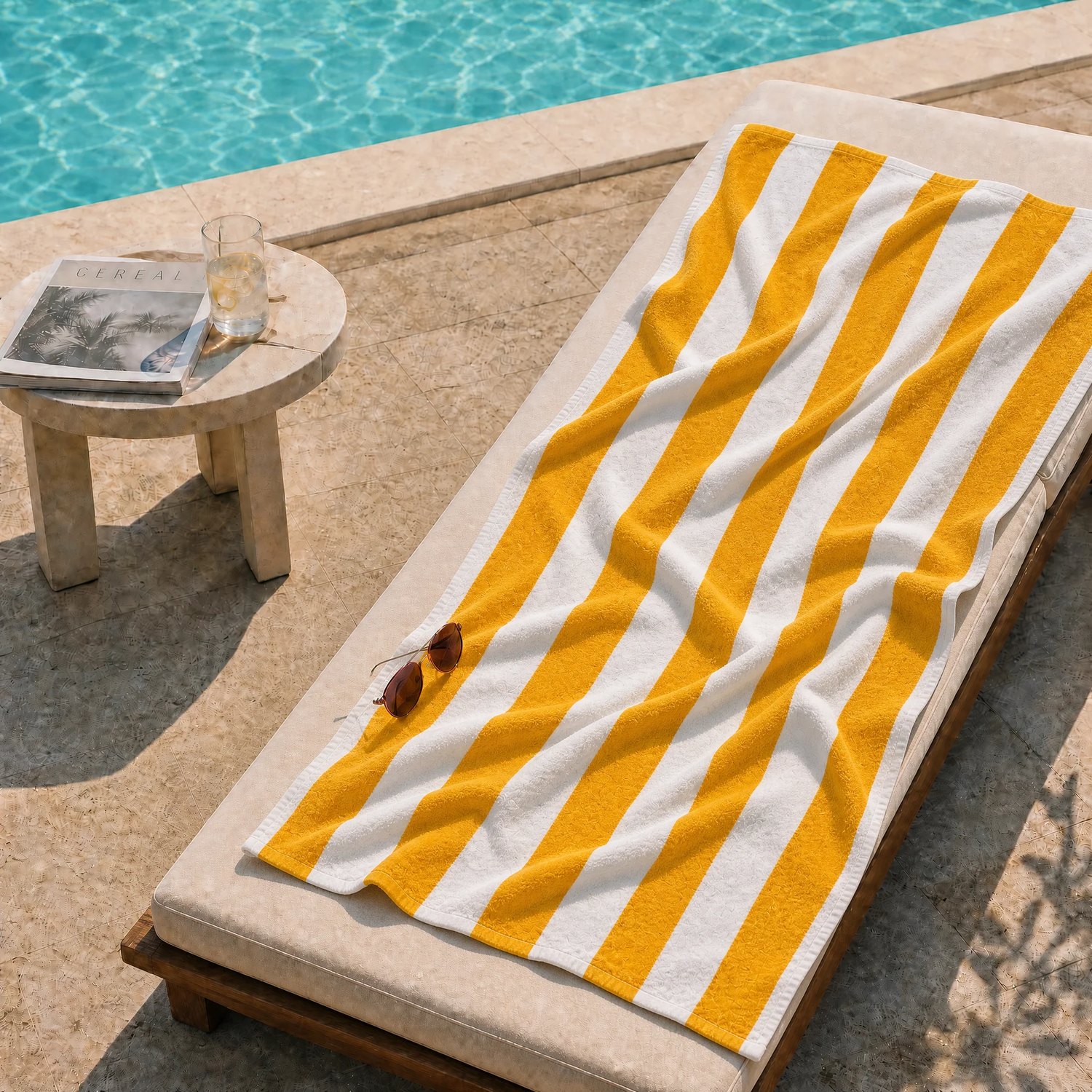 Large Pool Towel by Home of Linen